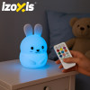Izoxis Lampka Nocna Rgb z Pilotem - Krolik 26204 - (18398-0)