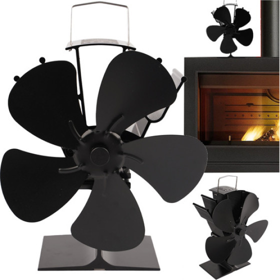 Kaminer 26206 5-Blade Fireplace Fan - (18330-0)