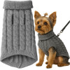 Purlov Dog/Cat Clothes Size M Gray 26217 - (18374-0)