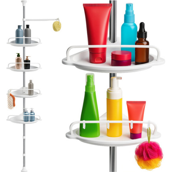 Ruhhy 26639 Corner Shower Shelf - (18377-0)