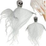 Ruhhy White Hanging Skeleton - Decoration 26124 - (18379-0)