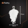 Ruhhy White Hanging Skeleton - Decoration 26124 - (18379-0)