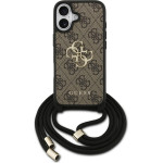 Guess Etui 4G Big Logo Cord Stap Crossbody Do Iphone 17 Brazowy - (GUHCP17SP4GMGCRW)