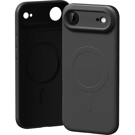Mercury Semi-Silicone Magsafe Case For Iphone 17 Air Black