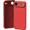 Mercury Semi-Silicone Magsafe Case For Iphone 17 Air Red