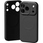 Mercury Semi-Silicone Magsafe Case For Iphone 17 Pro Black