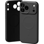 Mercury Semi-Silicone Magsafe Case For Iphone 17 Pro Max Black