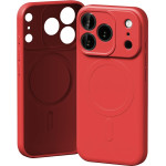 Mercury Semi-Silicone Magsafe Case For Iphone 17 Pro Red