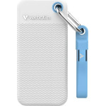 Verbatim External Drive Pocket Ssd 1TB USB-C 3.2 gen.2 white-Light Blue - (32320)