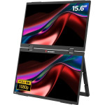 Verbatim Portable Dual Monitor Essentials 15.6 Fhd Black - (32403)