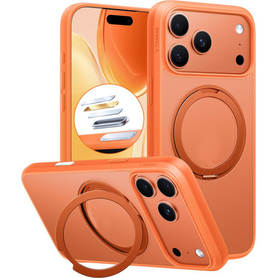 Torras - Ostand Pro Magsafe Series - Iphone 17 Pro Max - Orange - (X00FX2408)