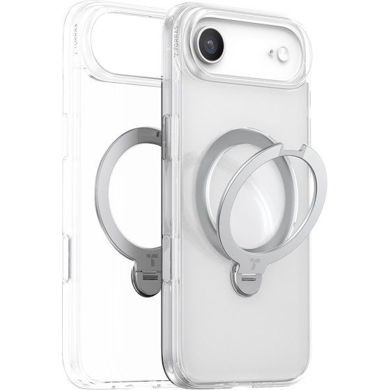 Torras - Ostand Spin Magsafe Series - Iphone 17 Air - Clear - (X00FX2394)