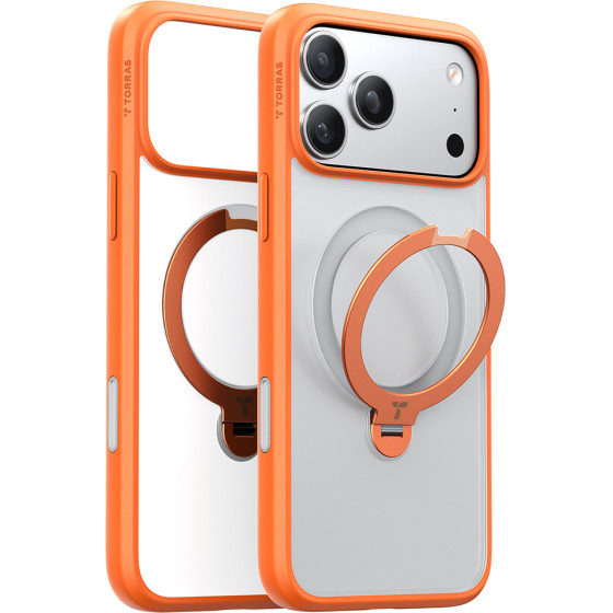 Torras - Ostand Spin Magsafe Series - Iphone 17 Pro Max - Orange - (X00FX2398)
