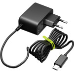 Goobay Power Supply For Raspberry Pi 5, 27 W, GaN, Black - (74437)
