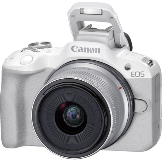 Canon Eos R50 Wh + RFS18-45 S See - (5812C030AA)