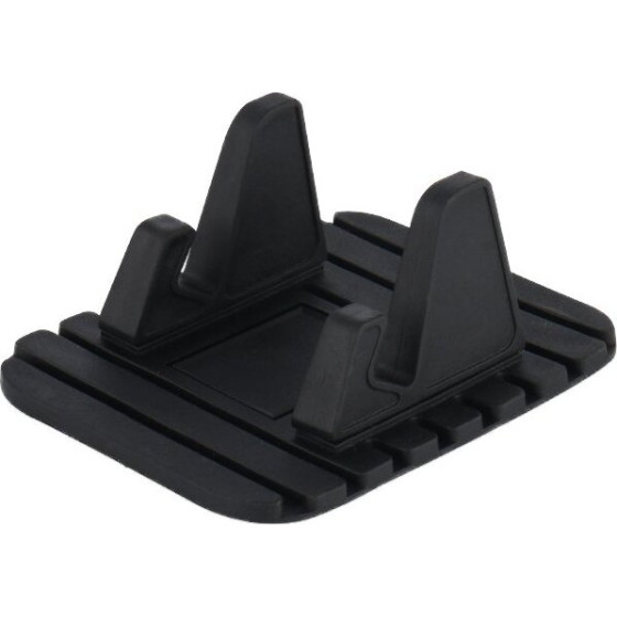 Hurtel Universal car holder silicone phone stand nano pad black 7426825375834 - (vehicle mounted anti skid pad bracket black)
