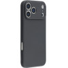Senso Soft Touch Iphone 17 Pro Black Backcover - (SESTIP17PB)