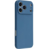 Senso Soft Touch Iphone 17 Pro Blue Backcover - (SESTIP17PBL)