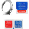 Volte-Tel Tempered Glass Huawei Watch 5 42mm 1.38'' 9H 0.30mm Pc Edge Cover With Key 3D Full Glue Full Cover SILVER