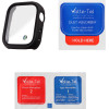 Volte-Tel Tempered Glass Huawei Watch Fit 4 1.82'' 9H 0.30mm Pc Edge Cover With Key 3D Full Glue Full Cover BLACK