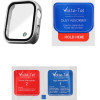 Volte-Tel Tempered Glass Huawei Watch Fit 4 1.82'' 9H 0.30mm Pc Edge Cover With Key 3D Full Glue Full Cover SILVER