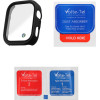 Volte-Tel Tempered Glass Huawei Watch Fit 4 Pro 45mm 1.82'' 9H 0.30mm Pc Edge Cover With Key 3D Full Glue Full Cover BLACK