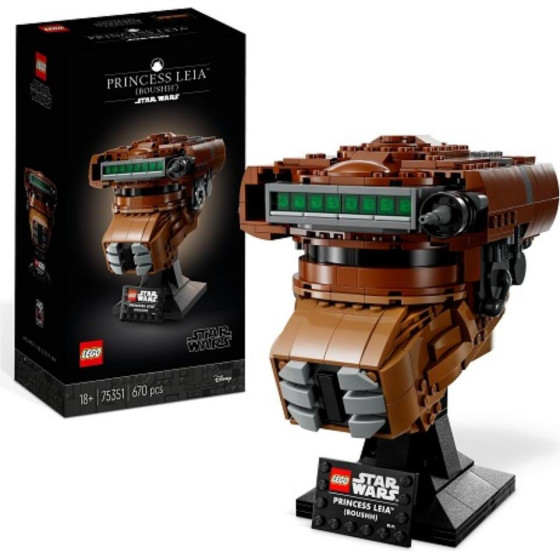 Lego Star Wars Princess Leia (Boushh) Helmet - (75351)