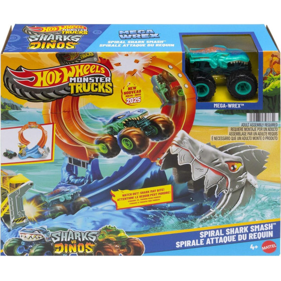 Mattel Hot Wheels: Monster Trucks - Shark Loop (JFR08)