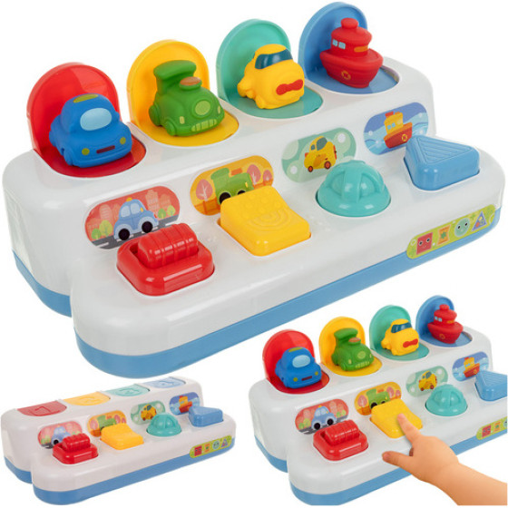 Iso Trade Educational Toy - Jumping Vehicles 26379 - (18400-0)
