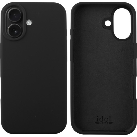 Idol 1991 ���� Iphone 17 6.3'' Velvet Elite Tpu 4 Side Camera Guard BLACK