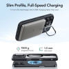 ESR Classic Hybrid Kickstand Magsafe Case For Iphone 17 - Clear Black - (27851-0)