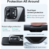ESR Classic Hybrid Kickstand Magsafe Case For Iphone 17 - Clear Black - (27851-0)