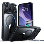 ESR Classic Hybrid Kickstand Magsafe Case For Iphone 17 Pro - Clear Black - (27853-0)