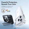 ESR Classic Hybrid Kickstand Magsafe Case For Iphone 17 Pro - Clear Black - (27853-0)