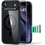ESR Classic Hybrid Magsafe + Tempered Glass Set For Iphone 17 Air - Clear Black - (27845-0)