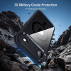 ESR Classic Hybrid Magsafe + Tempered Glass Set For Iphone 17 Air - Clear Black - (27845-0)