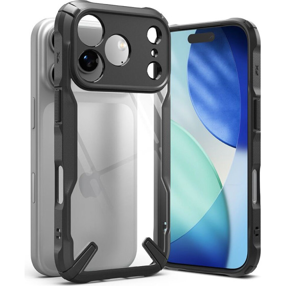 Ringke Fusion X Case For Iphone 17 Pro Max - Black - (28492-0)