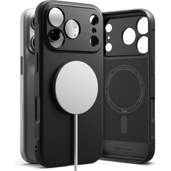 Ringke Onyx Magnetic Magsafe Case For Iphone 17 Pro Max - Black - (28494-0)