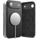Ringke Silicone Magnetic Magsafe Case For Iphone 17 Air - Black - (28523-0)