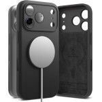 Ringke Silicone Magnetic Magsafe Case For Iphone 17 Pro Max - Black - (28495-0)