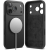 Ringke Silicone Magnetic Magsafe Case For Iphone 17 Pro Max - Black - (28495-0)