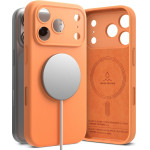 Ringke Silicone Magnetic Magsafe Case For Iphone 17 Pro Max - Orange - (28499-0)