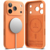 Ringke Silicone Magnetic Magsafe Case For Iphone 17 Pro Max - Orange - (28499-0)