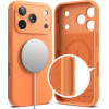 Ringke Silicone Magnetic Magsafe Case For Iphone 17 Pro Max - Orange - (28499-0)