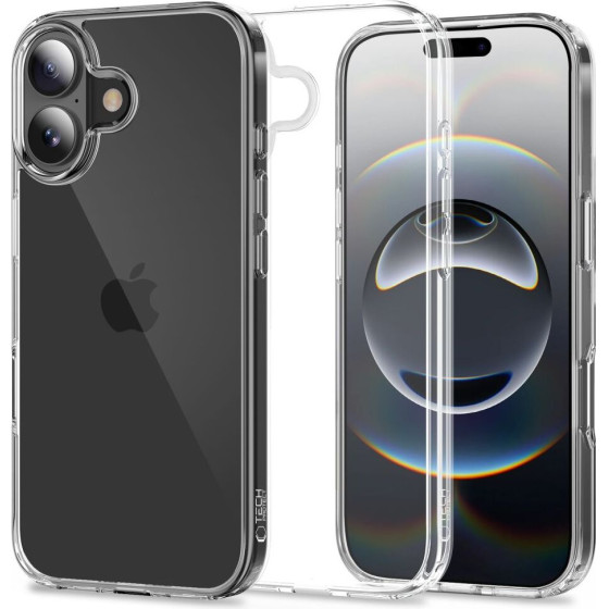 Tech-Protect Flexair Hybrid Case For Iphone 17 - Clear - (28334-0)