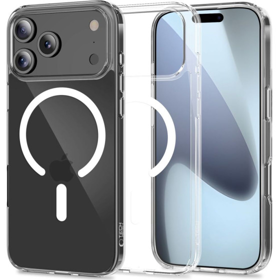 Tech-Protect Flexair Hybrid Magsafe Case For Iphone 17 Pro Max - Clear - (28341-0)