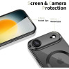 Tech-Protect Magflex Magsafe Case For Iphone 17 Air - Clear Black - (28359-0)