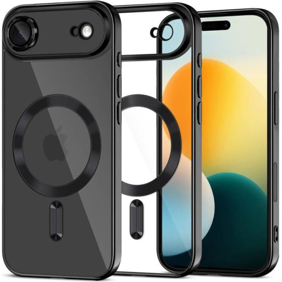 Tech-Protect Magflex Magsafe Case For Iphone 17 Air - Clear Black - (28359-0)
