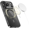 Tech-Protect Magflex Magsafe Case For Iphone 17 Pro Max - Clear Black - (28361-0)