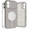 Tech-Protect Silicone Magsafe Case For Iphone 17 - Gray - (28409-0)